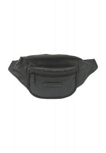 Поясная сумка с отделениями на молнии для мужчин Globetrotter, черный