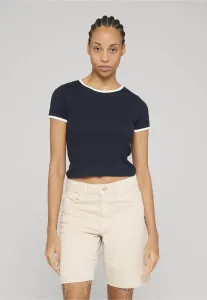 Nmjudy contrast jrs fwd box basic tshirt Noisy May, Navy Blazer