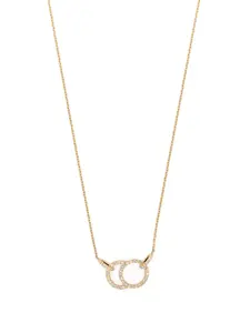 Колье Celeste из переработанного желтого золота с бриллиантами Courbet, золотой