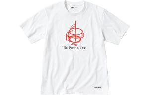 Футболка унисекс белая Uniqlo, белый