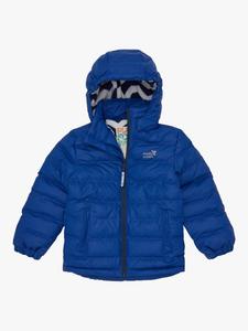 Детская утепленная куртка с капюшоном Muddy Puddles, Blue