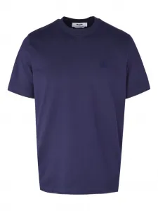 Футболка с логотипом Msgm, синий