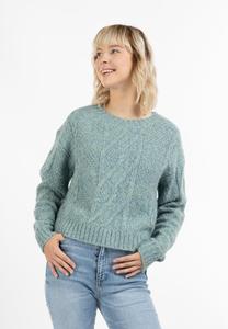 Джемпер myMo Jumper, Blau Mint Melange/Blue