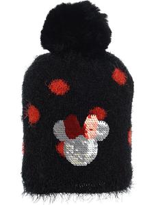 Disney Minnie Mouse Черная шапка-помпон "Минни"