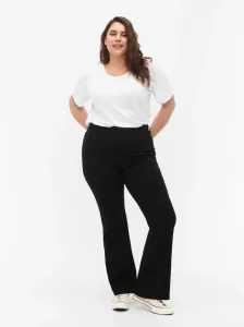 Джинсы flash hoch taillierte с короткими рукавами Zizzi, Black