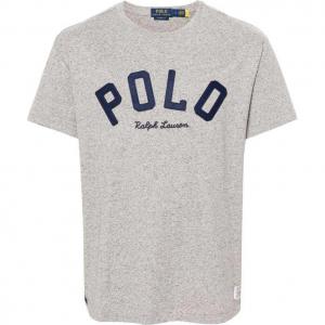 Футболка Classic Fit Logo Polo Ralph Lauren, heather серый