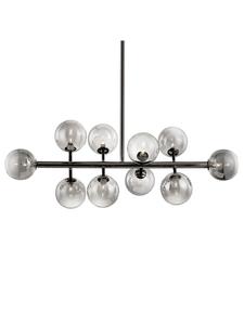 Home24 Потолочный светильник KJUL на 10 ламп, серый