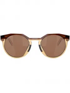 Солнцезащитные очки Kylian Mbappé Signature в круглой оправе Oakley, коричневый