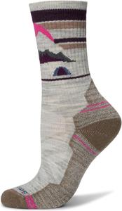 Носки Smartwool Women's Hike Light Cushion Mountain Moon Crew, Ash