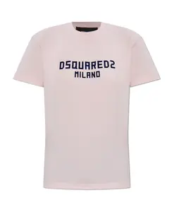 Футболка с логотипом Dsquared2, розовый