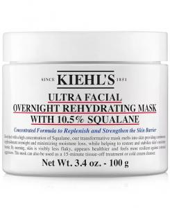 Ночная увлажняющая маска для лица Ultra с 10,5% сквалана, 3,4 унции Kiehl'S Since 1851