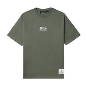 Футболка SS24 Unisex Alpha Industries, зеленый