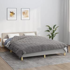 Утяжеленное одеяло 200х240 см, 15,39 кг, 100% Brushed Polyester Microfiber, Grey