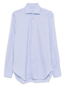 Barba поплиновая рубашка, синий