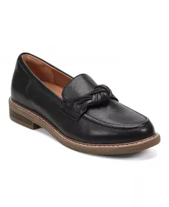 Женские мокасины Jayde Knotted Slip-On Earth, черный