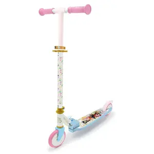 Скутер Smoby 2 Wheel Disney Princesses, золотой