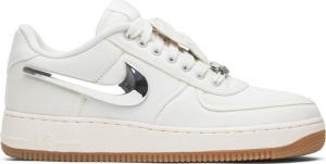 Кроссовки Nike Travis Scott x Air Force 1 'Sail', белый