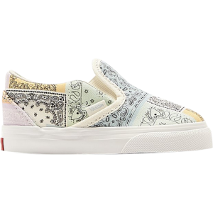 Кеды Vans Kith x Vault OG Classic Slip-On Toddler Bandana Multi, разноцветный