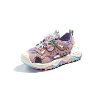 Детские сандалии с нескользящей подошвой RHOBESAM, розовый/фиолетовый