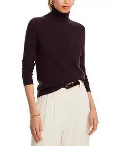 Свитер-Водолазка из 100% кашемира - эксклюзив C By Bloomingdale'S Cashmere, коричневый