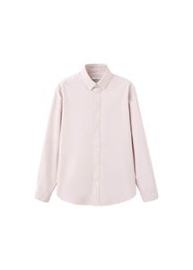 MANGO MAN Рубашка на пуговицах Regular fit 'Oxford' в цвете Rose