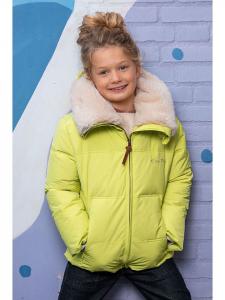 Зимняя куртка желтого цвета Like Flo