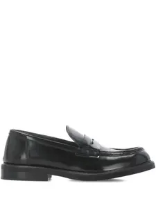Лоферы с ремешком для пенни Poeve, черный