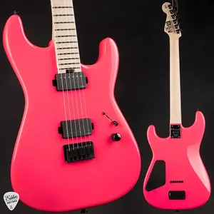 Charvel ограниченная серия Sean Long Signature Pro-Mod San Dimas Style 1 - Неоново-розовый
