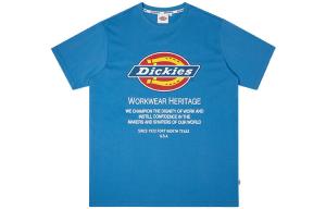 Футболка унисекс синяя Dickies, синий