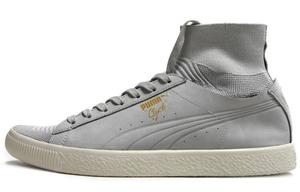 Мужские кроссовки для скейтбординга Clyde, серые, средней высоты Puma