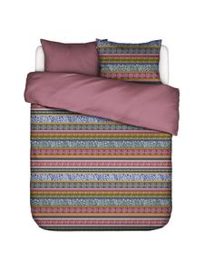 Фланелевое постельное белье Lita лилового цвета Essenza, 135x200 см (80x80 см)