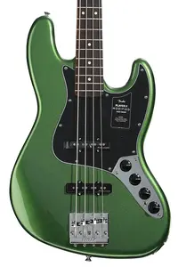 Бас-гитара Fender Player II Modified Active Jazz Bass - металлический зеленый Harvest с грифом из розового дерева