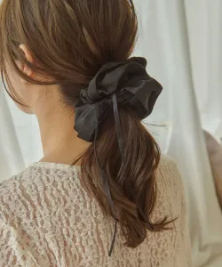 Лента, подвеска, большая резинка для волос Goldy, цвет Black