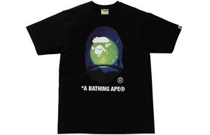 Футболка Ape Head Series для мужчин A Bathing Ape, черный