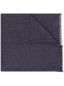 Brunello Cucinelli фактурный шарф, синий