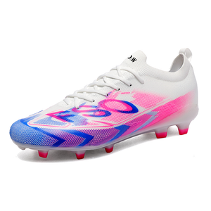 Футбольные бутсы для детей и подростков с амортизацией ударов и износостойкостью D&W, белый