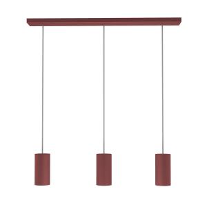 Подвесной светильник Lumicom, 6x70x10 см, красный