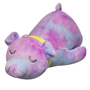 Разноцветная плавающая свинка плюшевая кукла, высота 50cm/80cm/100cm MERCONSER, фиолетовый