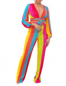 Комплект из 2-х предметов брюк в желтом цвете Multi Cameo