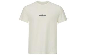 Футболка с принтом логотипа Maison Margiela, экрю