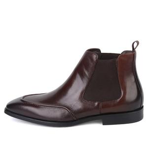 Landax Мужские короткие ботинки челси Landa, темно-коричневые