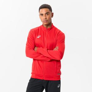 KIPSTA Футбольная тренировочная куртка Essential Club красного цвета