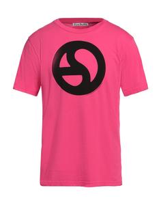 Футболка Acne Studios, фуксия