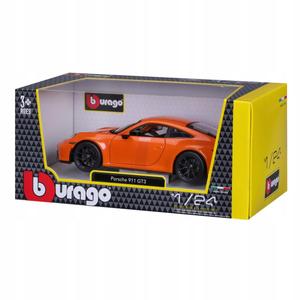 Porsche 911 Gt3 1:24 Оранжевый Bburago 18-21104