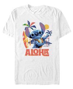 Мужская футболка с коротким рукавом "Алоха" Fifth Sun, White