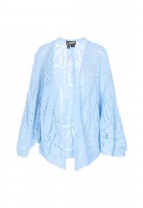 DreiMaster Vintage Кардиган 'Vintage' вязаный, светло-голубой