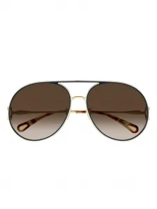 Солнцезащитные очки в оправе-авиатор CHLOÉ, золотой