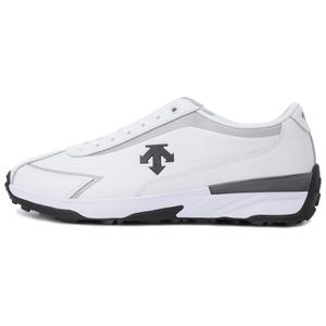 DESCENTE Кроссовки для гольфа Chron Anti Slip, износостойкие, унисекс, белые