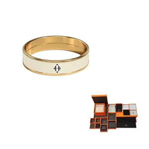 HERMES Позолоченные кольца Unisex White