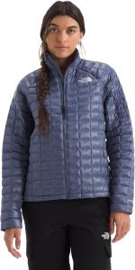 Женская утепленная куртка The North Face Thermoball ветро- и влагозащитная, темно-голубой